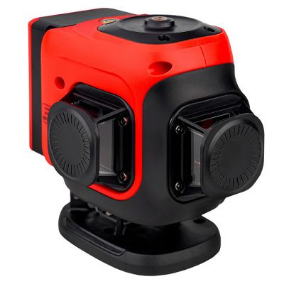 картинка Лазерный уровень RGK ALPHA 3D-D с калибровкой с зелёным лучом