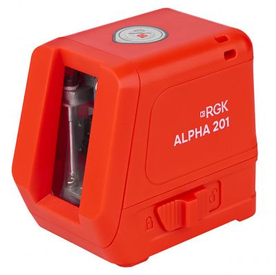 картинка Лазерный уровень RGK ALPHA 201 с красным лучом